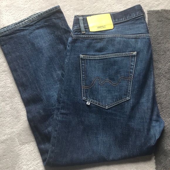 WESC Marwin Jeans Men Size 36 - Picture 2 of 4